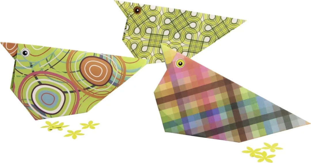 Clairefontaine Origami Papier Geometric 60 Vel - 20x20cm - 10 Kleuren