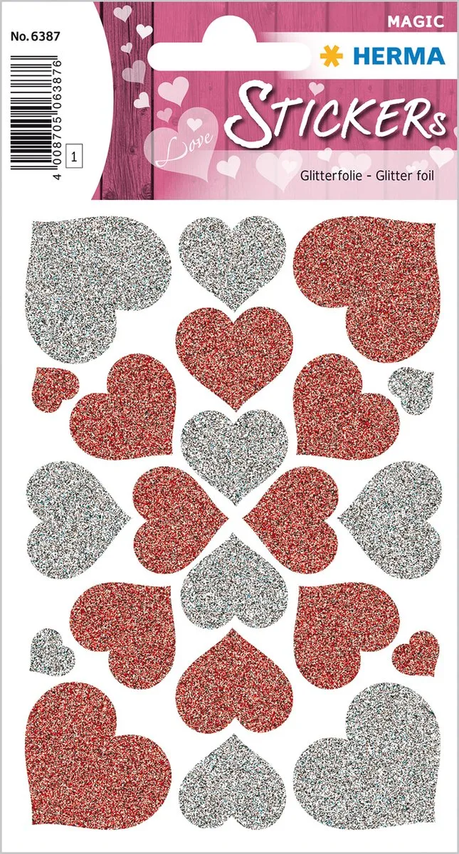 Herma Magic Harten Stickers