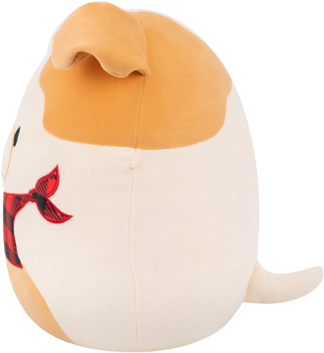 Squishmallows Brock Medium Plush Hond - 30cm - Bruin/Beige
