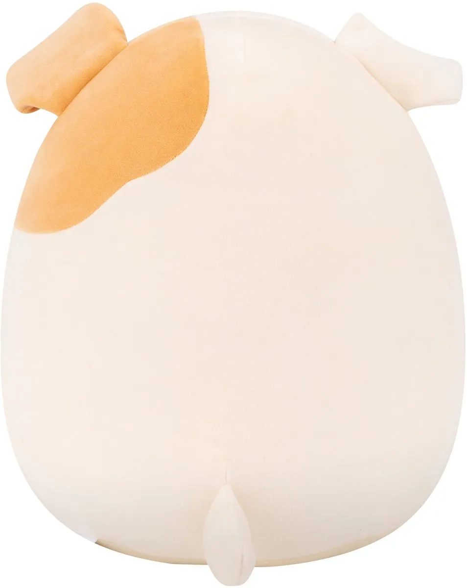 Squishmallows Brock Medium Plush Hond - 30cm - Bruin/Beige