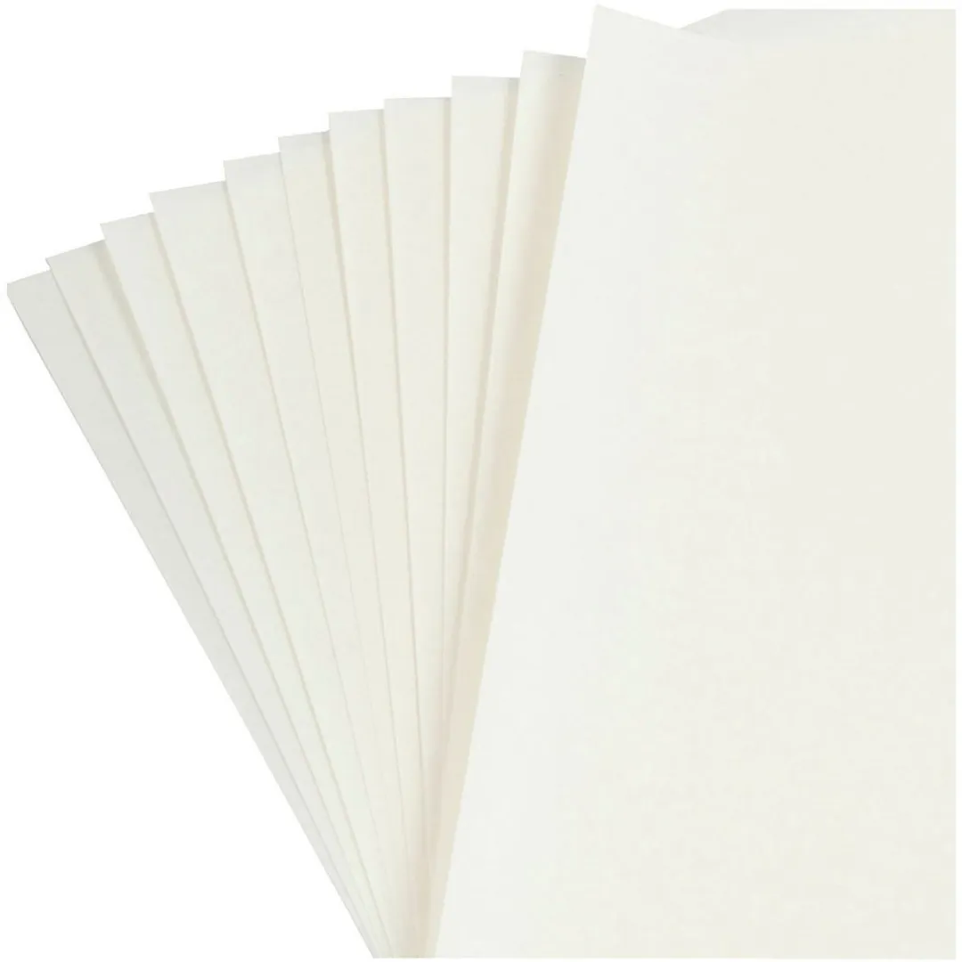 Creativ Company Lantaarnpapier 30x30cm - Wit - 12 Stuks
