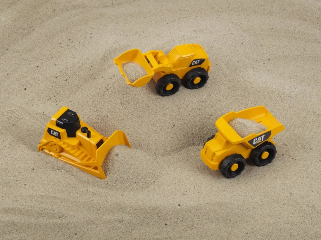 Klein Toys Cat Bouwvoertuigen Set 3236 - Geel/Zwart