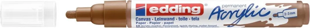 edding Acrylic Marker Medium Hazelnootbruin