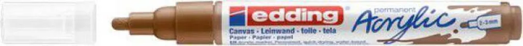 edding Acrylic Marker Medium Hazelnootbruin