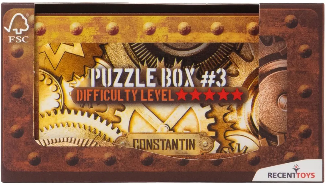 Recent Toys Constantin Puzzle Box - Breinbreker met verborgen vakje
