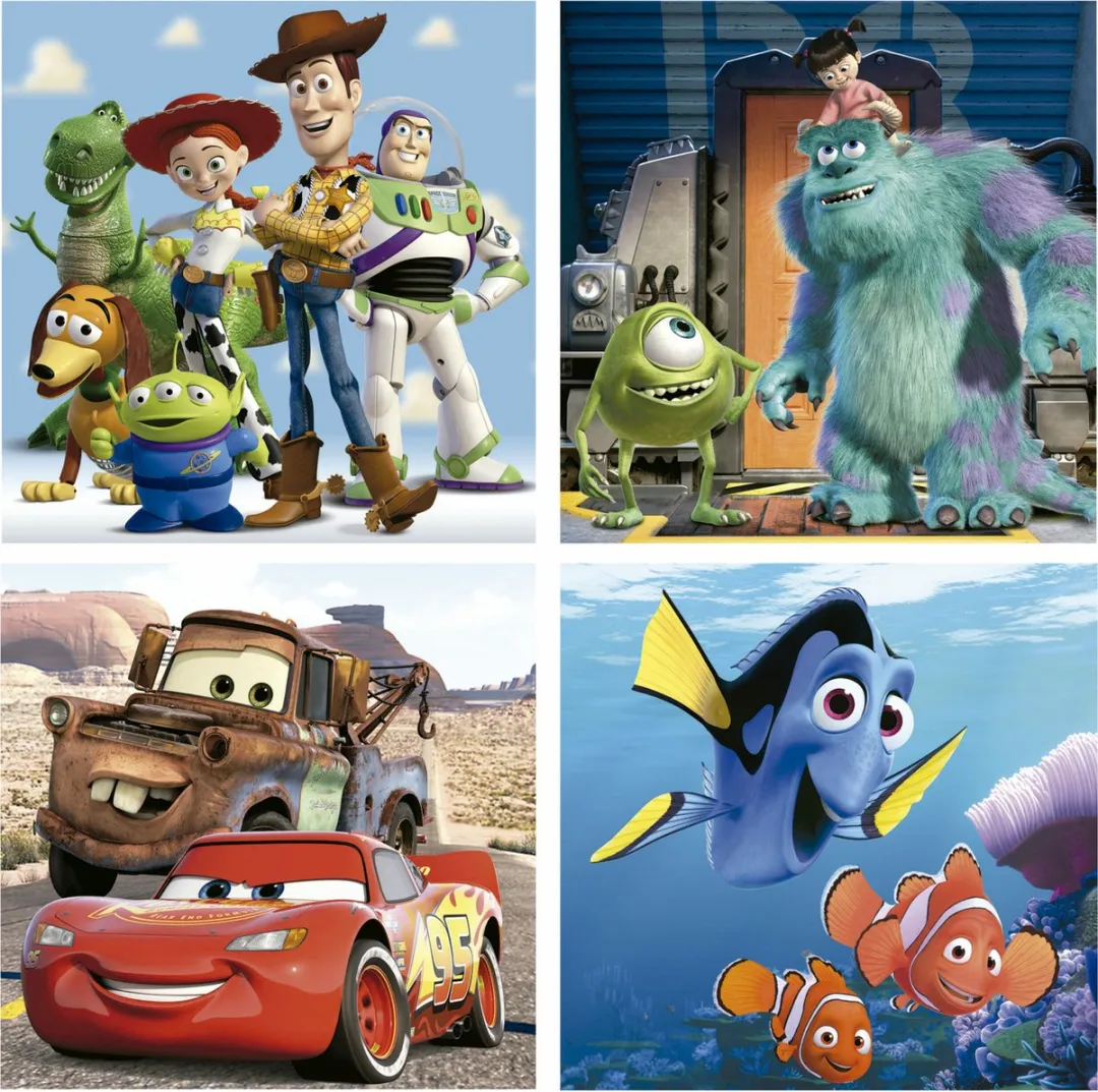 Disney Pixar Progressief Puzzel Educa 12-16-20-25 Stuks Multicolor