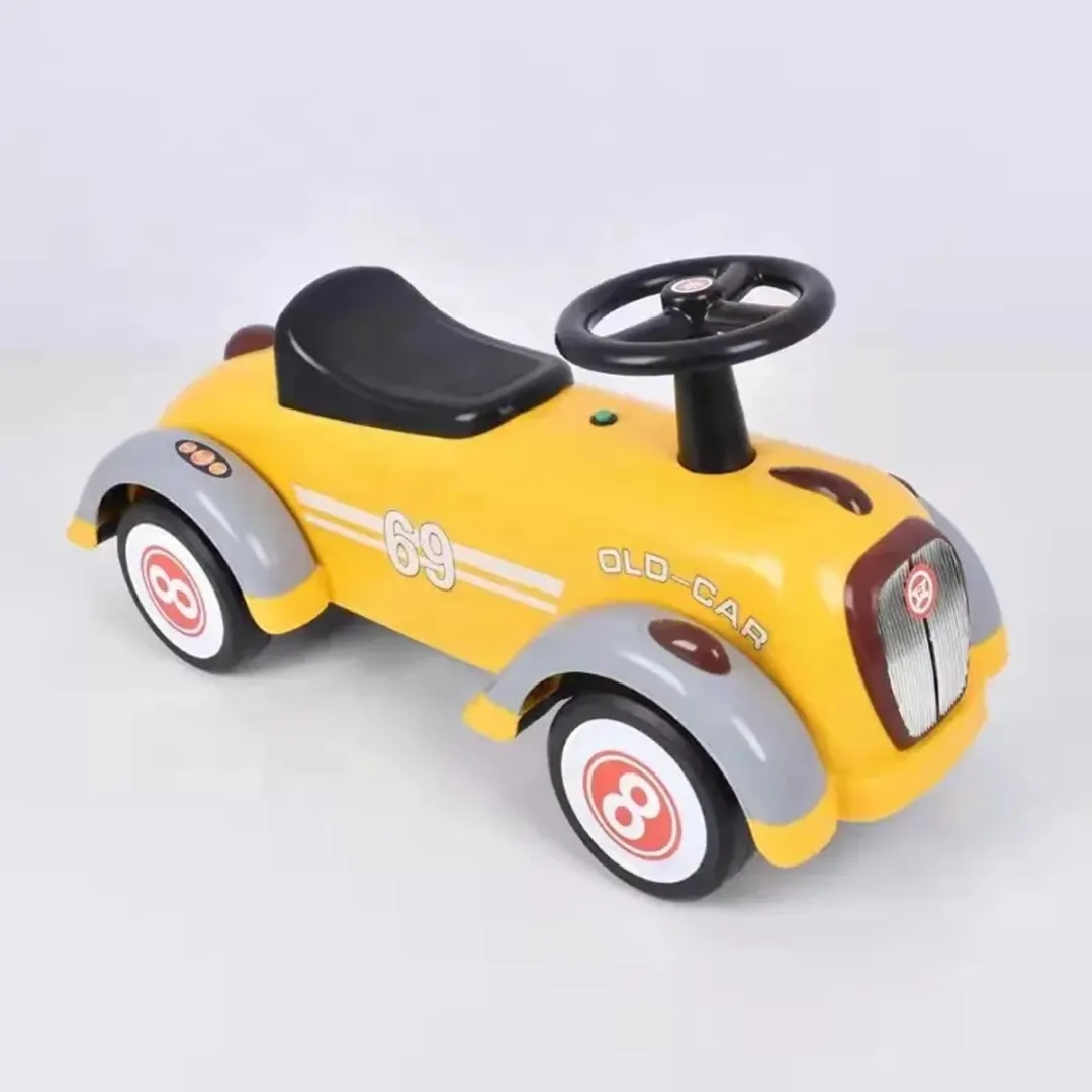 Sako Toys Old Skool Loopauto Geel - 1044