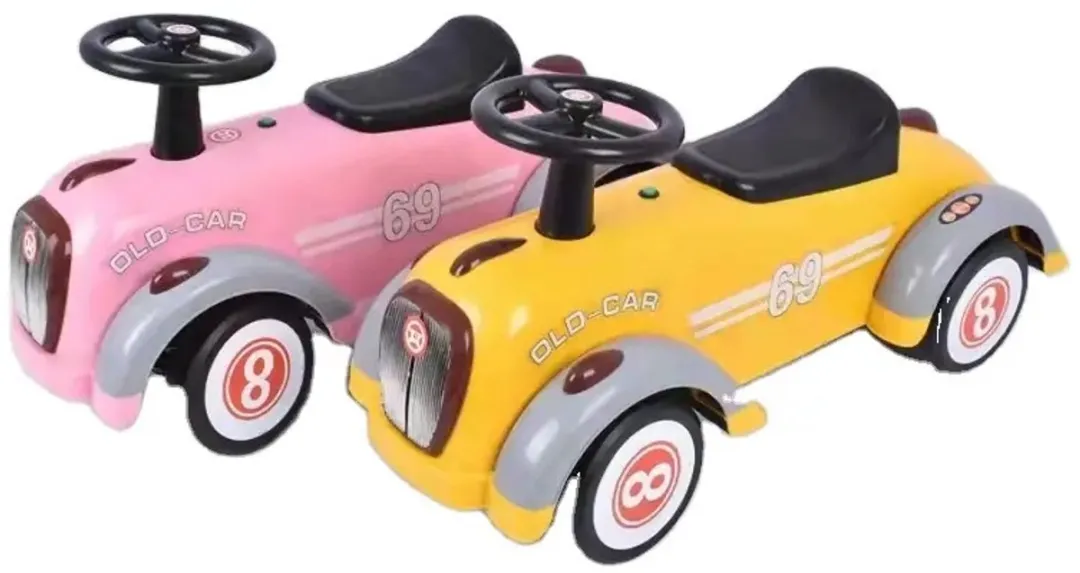 Sako Toys Old Skool Loopauto Geel