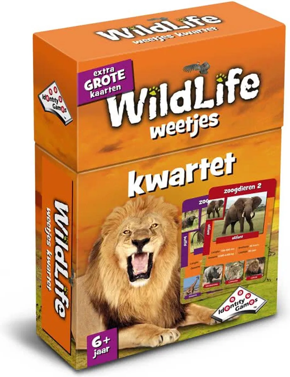 Identity Games Wildlife weetjes Kwartet