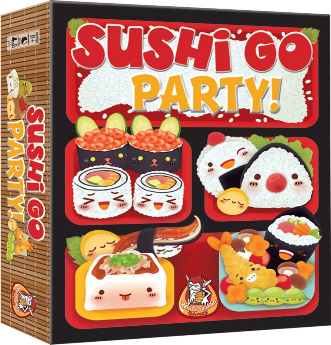 White Goblin Games Sushi Go Party! WGG1627 - Uitgebreid Kaartspel - 2-8 Spelers
