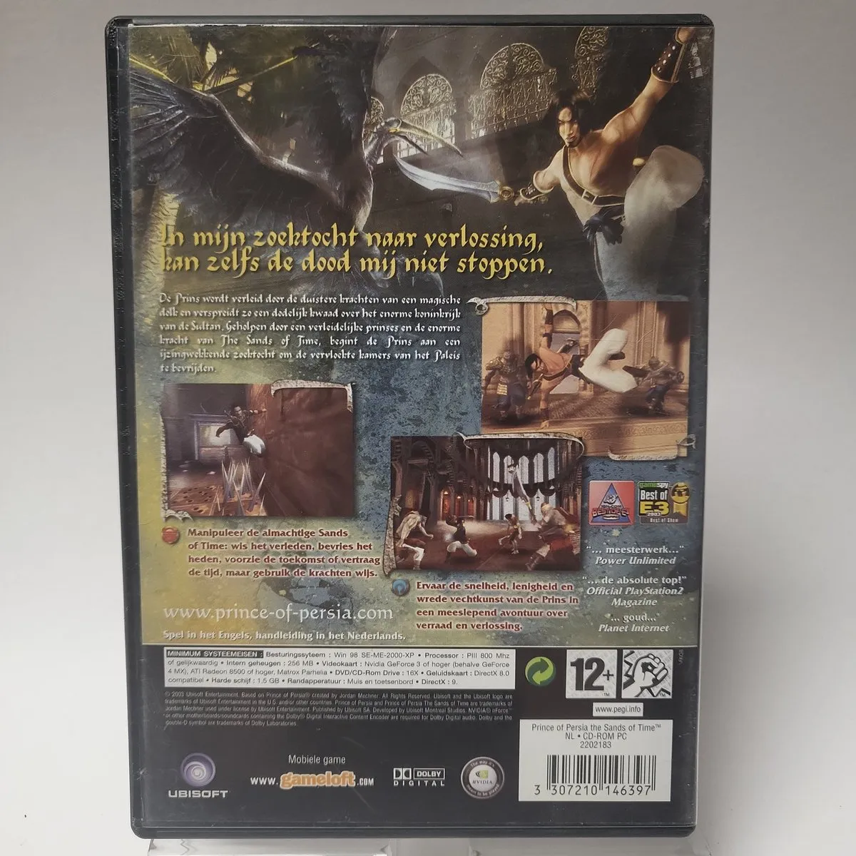 Ubisoft Prince of Persia - The Sands of Time - Windows - 2 CD's