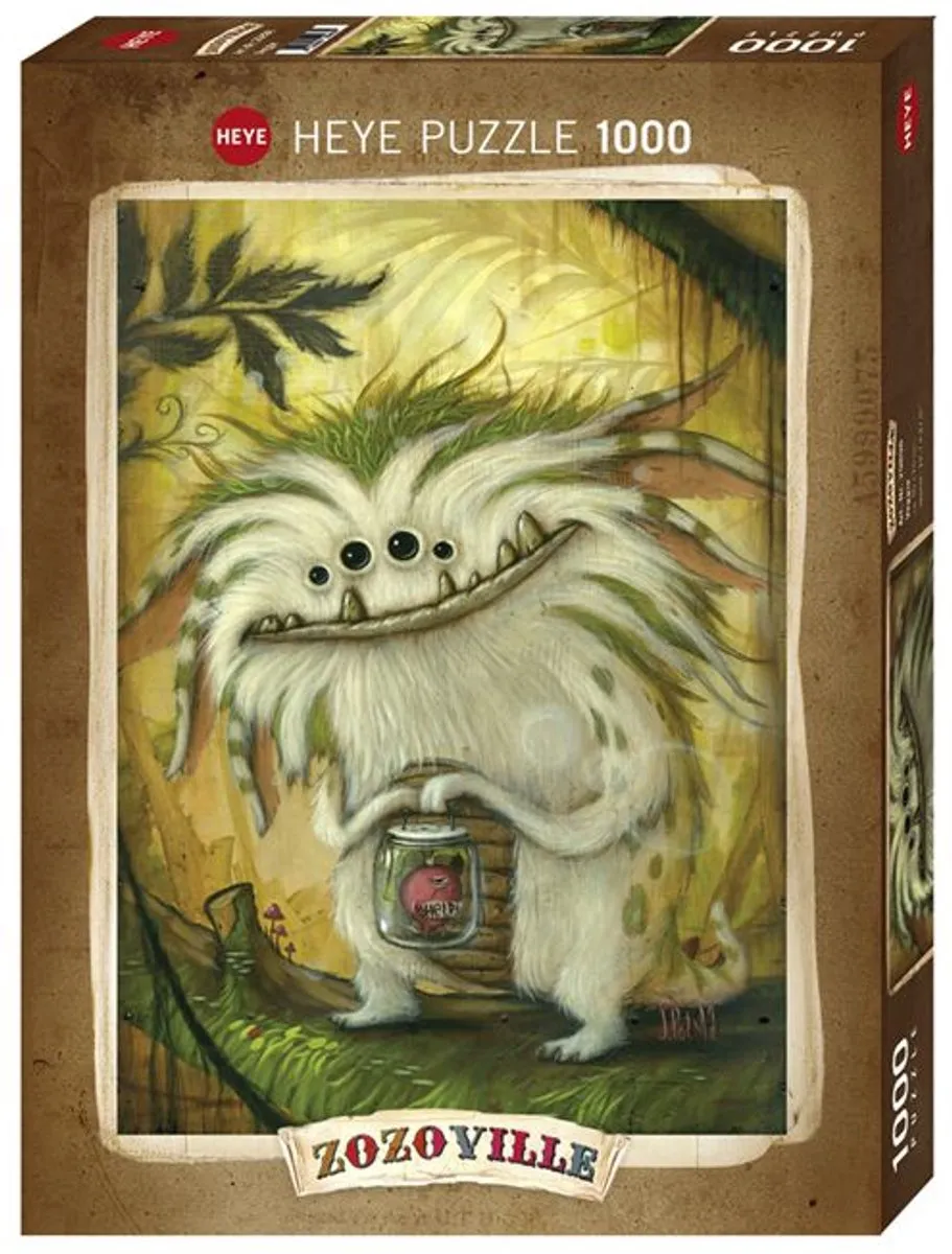 Heye puzzel Veggie Zozoville 1000 stukjes fantasie legpuzzel.