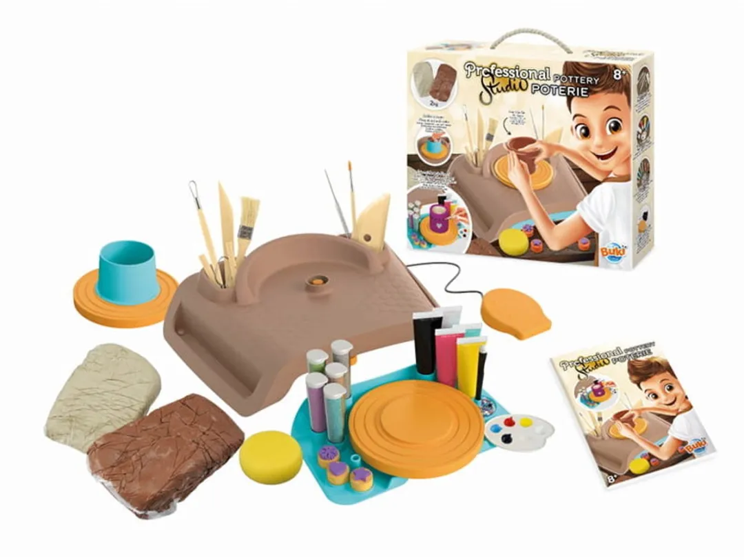Buki France Pottenbakkerij Studio Hobby Pakket - Multikleur