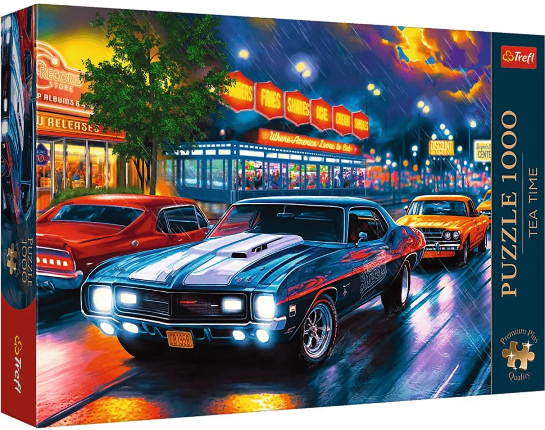 Trefl Puzzel 1000 Stuks Tea Time Night Drive