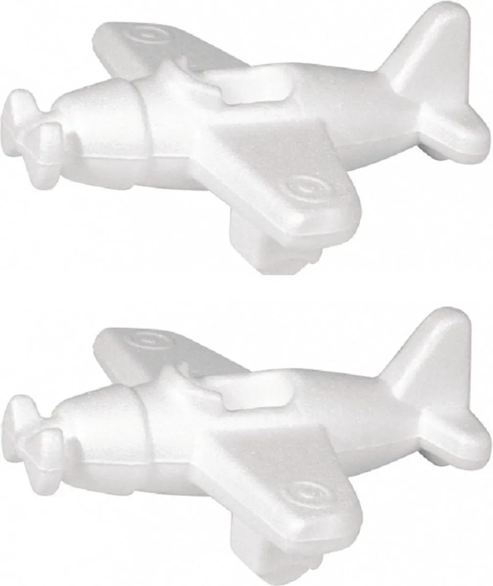 Rayher Piepschuim Vliegtuig 16cm