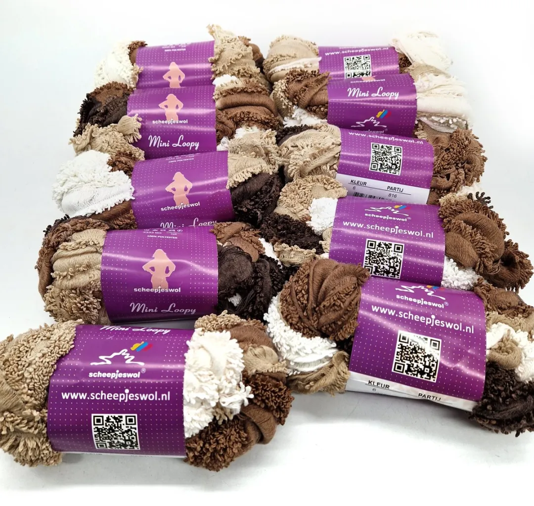 Scheepjes MiniLoopy Wol - 120g - Mix