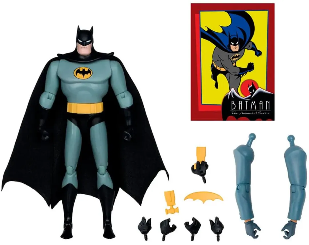 McFarlane Toys Batman TAS Wave 5 Classic Batman Chase - 15cm - Multi