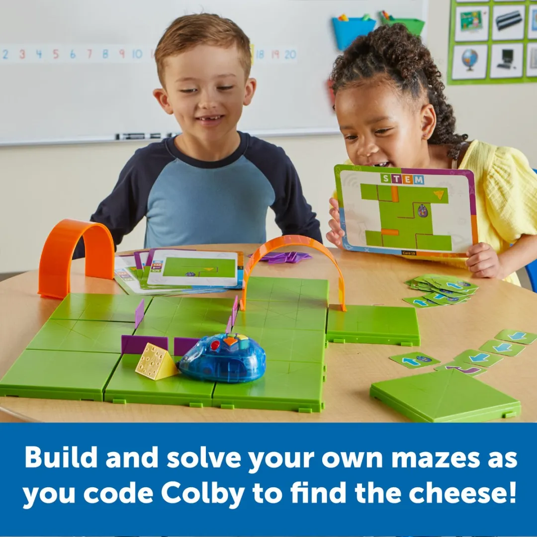 Learning Resources Code & Go Robotmuis Activiteitenset 4+