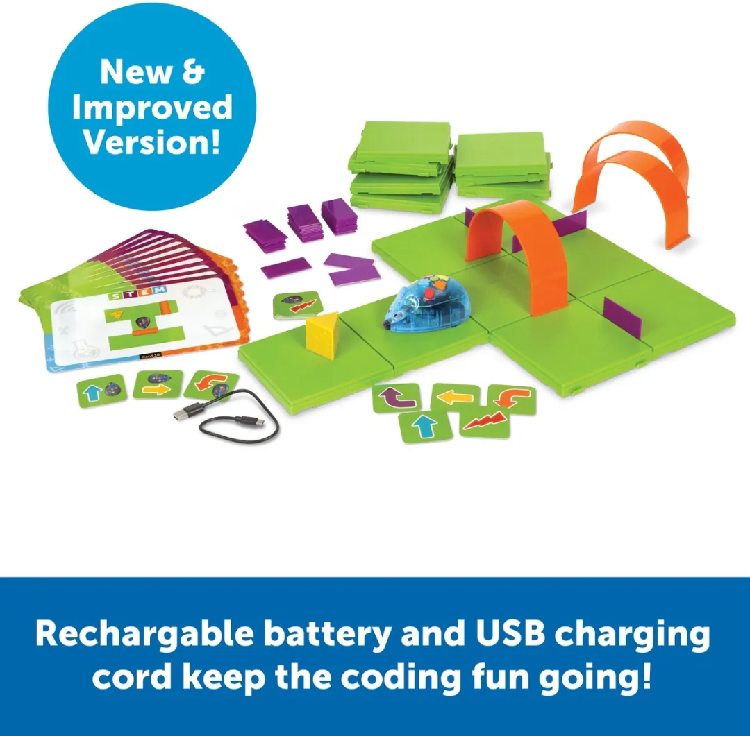 Learning Resources Code & Go Robotmuis Activiteitenset 4+