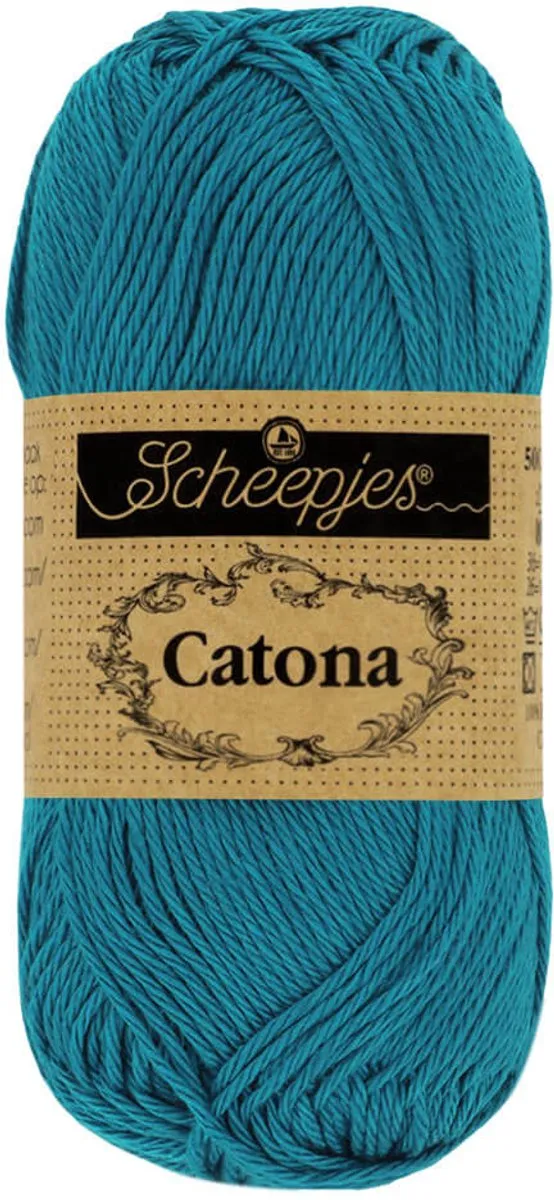 Scheepjes Catona 50g Petrol Blue
