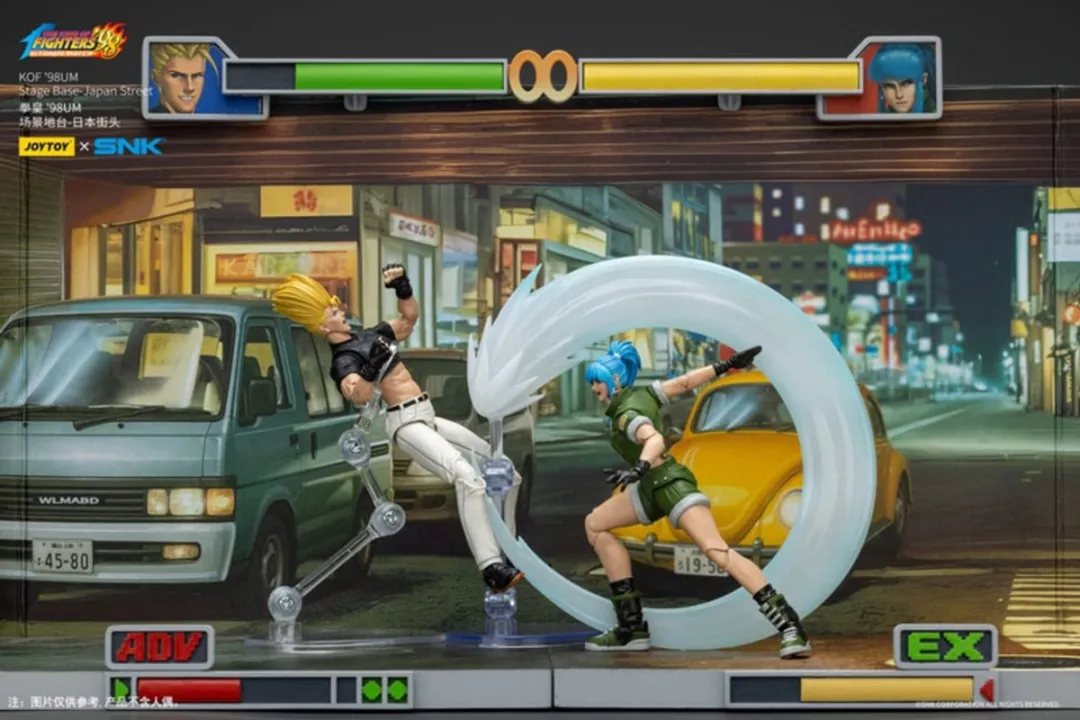 Joy Toy The King Of Fighters '98 Diorama Stage Base - JT01734 - Multi - afbeelding 6 van 6
