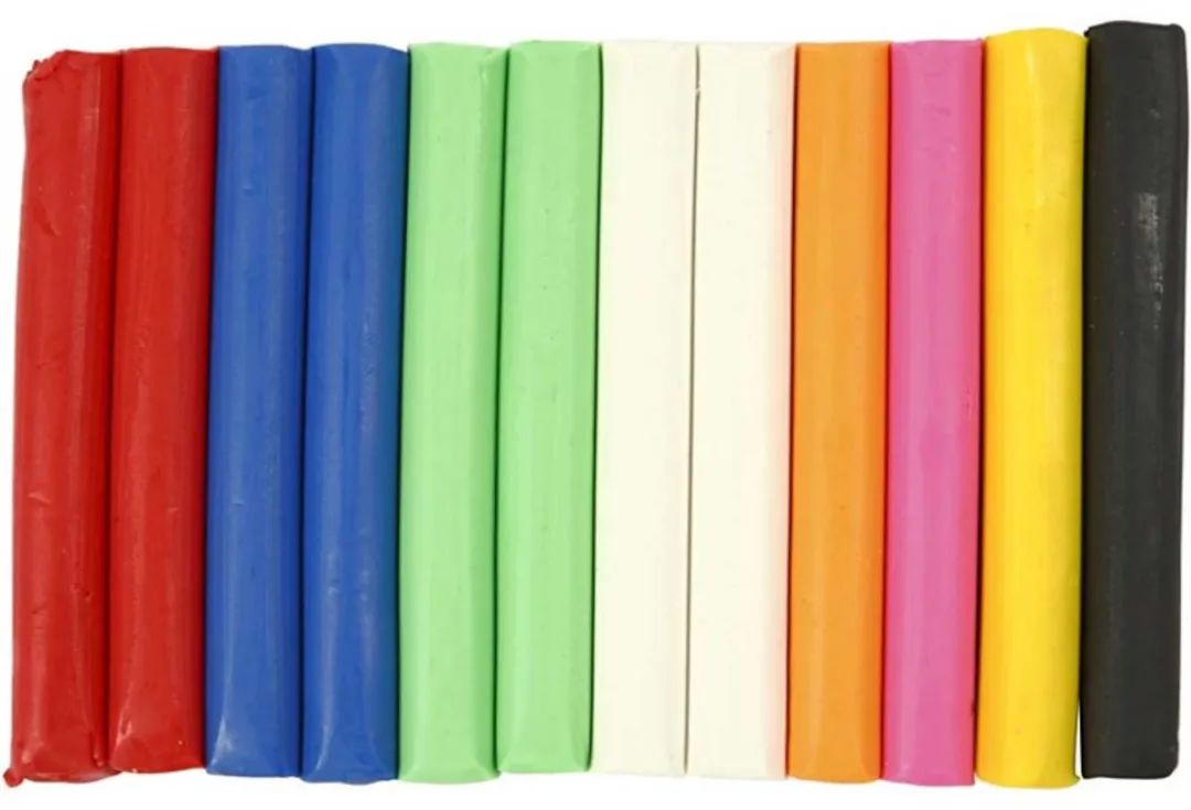 Creativ Company Soft Clay Set 12 Stuks - Multicolor