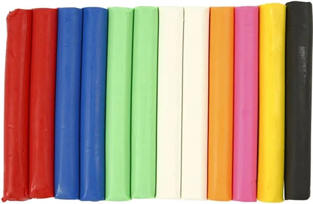Creativ Company Soft Clay Set 12 Stuks - Multicolor