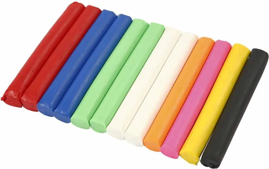 Creativ Company Soft Clay Set 12 Stuks - Multicolor