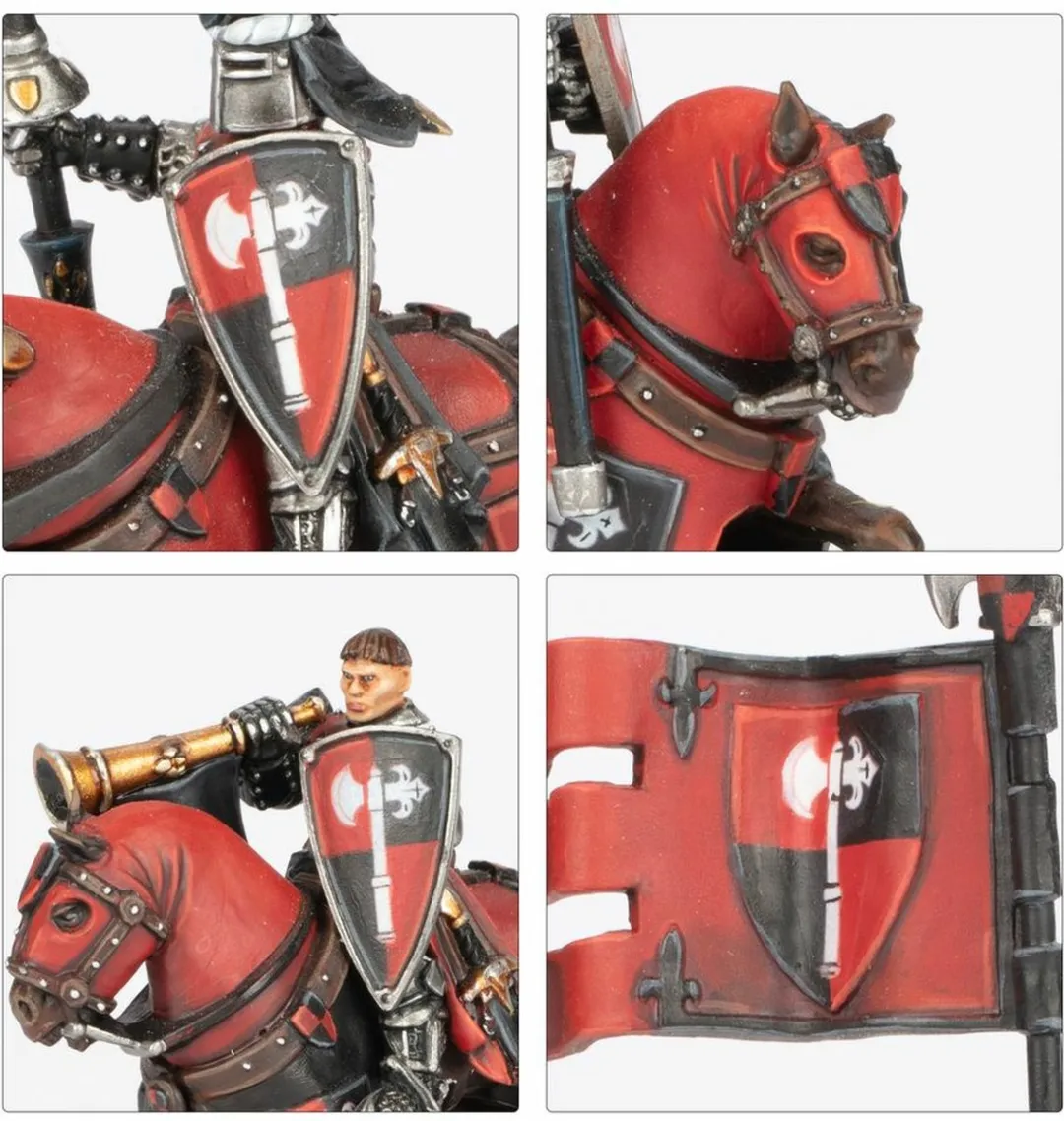 Games Workshop Kingdom of Bretonnia Knights of the Realm 180 Onderdelen