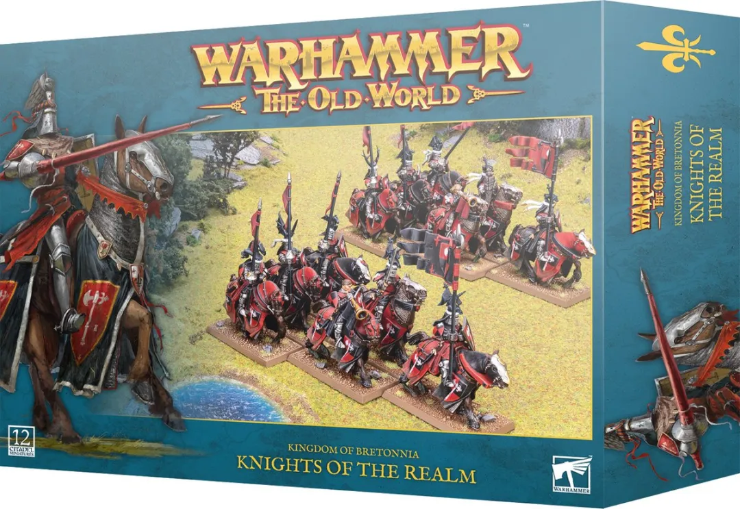 Games Workshop Kingdom of Bretonnia Knights of the Realm 180 Onderdelen