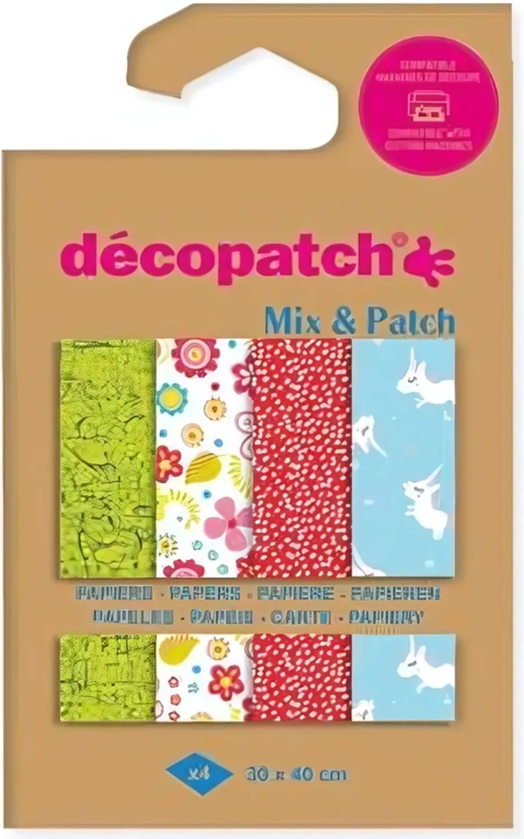 Decopatch Papier Mix & Patch Betoverde Eenhoorns