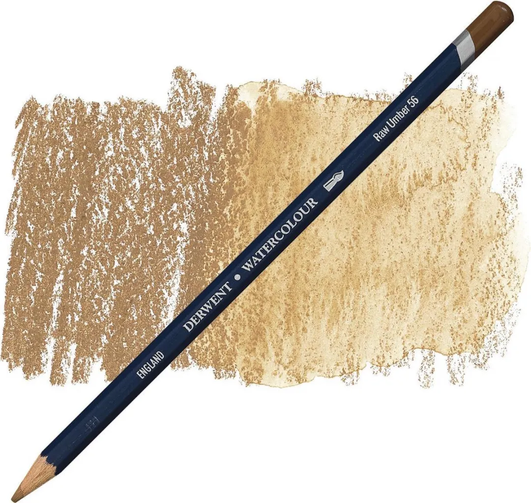 Derwent Watercolour Potlood Raw Umber 56