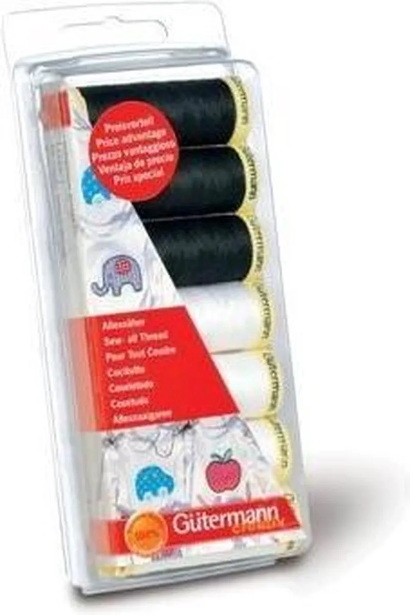 Gutermann Allesnaaigarenset 731110 - 2 Kleuren