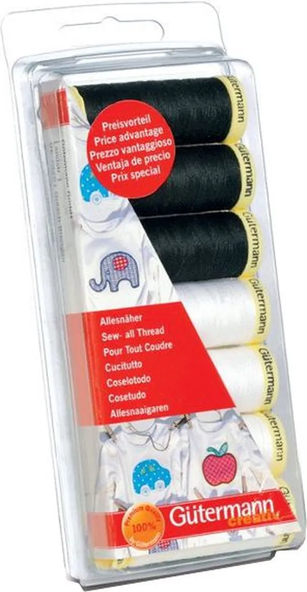 Gutermann Allesnaaigarenset 731110 - 2 Kleuren