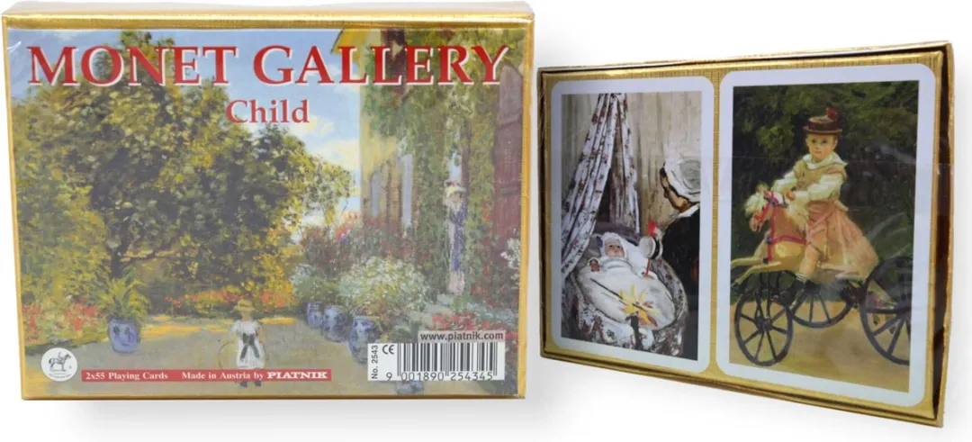 Piatnik Monet Child Speelkaartenset dubbelset