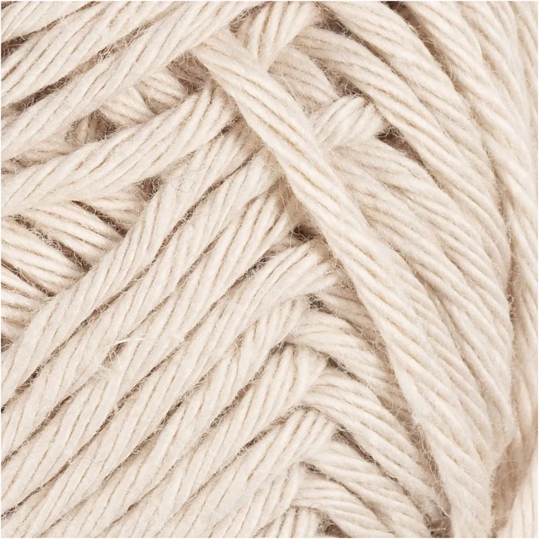 Creativ Company Katoengaren 8/8 50g - Zandkleur