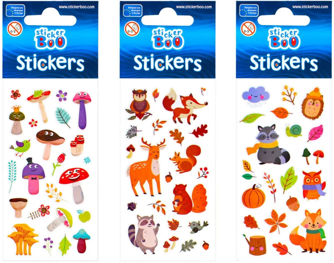 ThimbleToys Stickervel Herfst