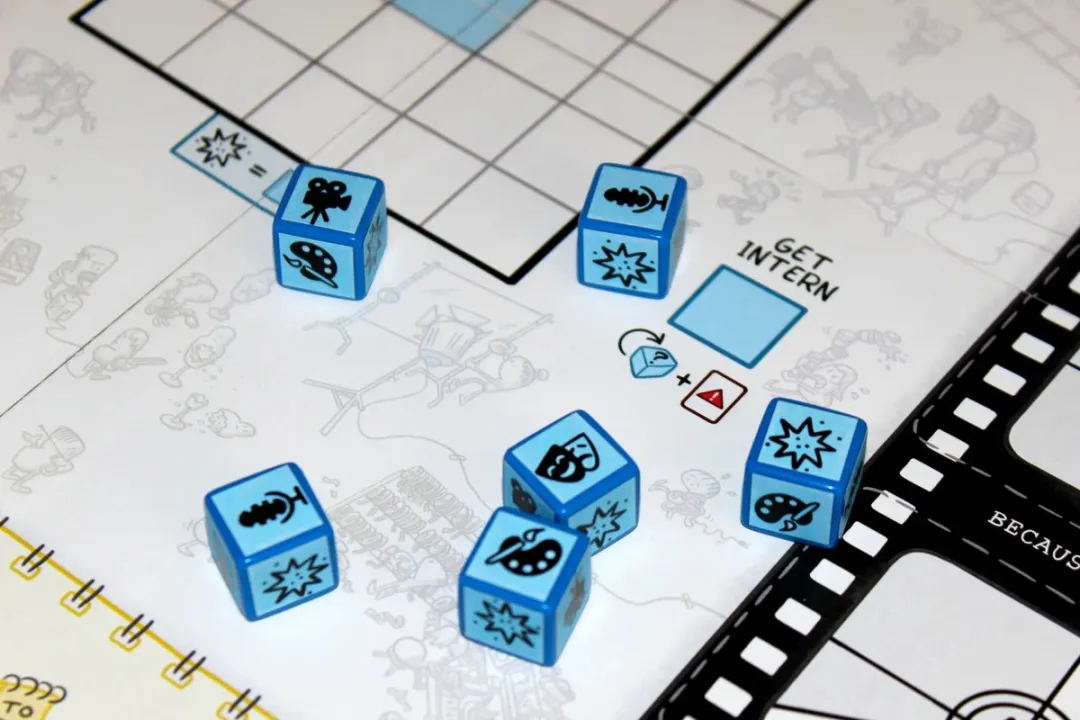 Happy Meeple Roll Camera! Bordspel - 1-4 Spelers