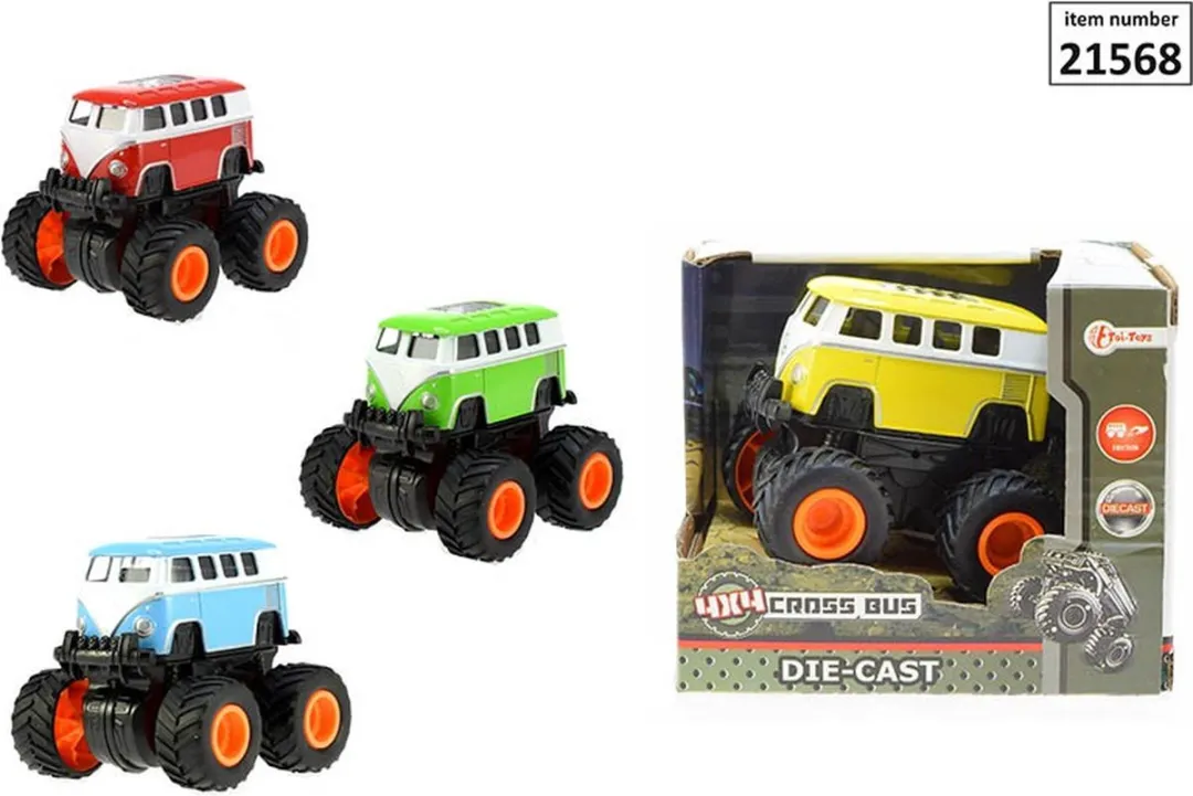 Toi-Toys 4x4 Die-cast Frictie Cross
