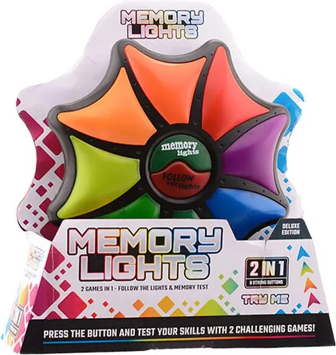 Johntoy Memory & Follow Me Spel - Multicolor - afbeelding 6 van 6