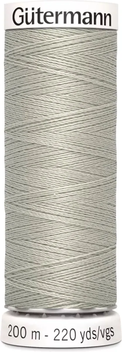 Gutermann Polyester Naaigaren 200m - Grijs
