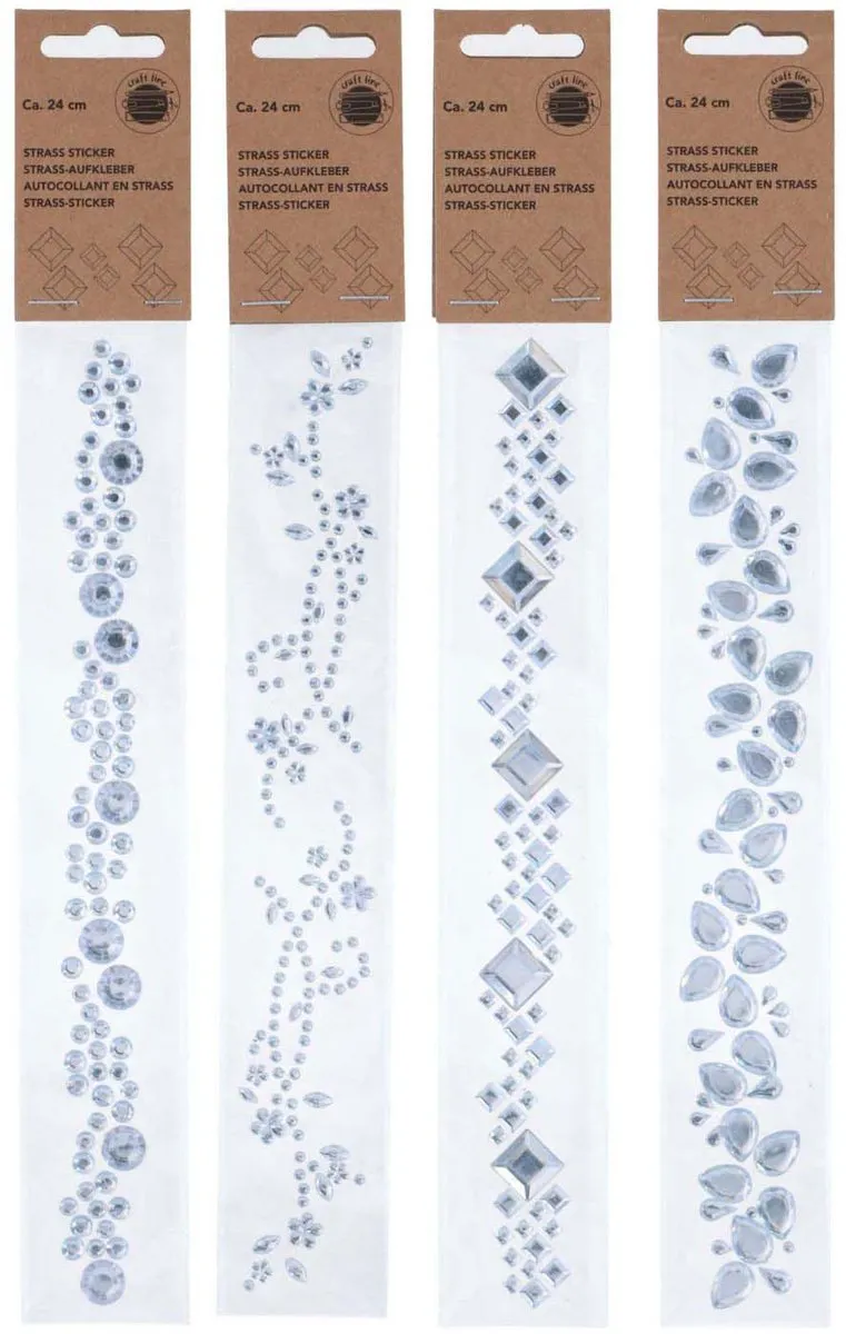 Strasstenen Sticker Slinger