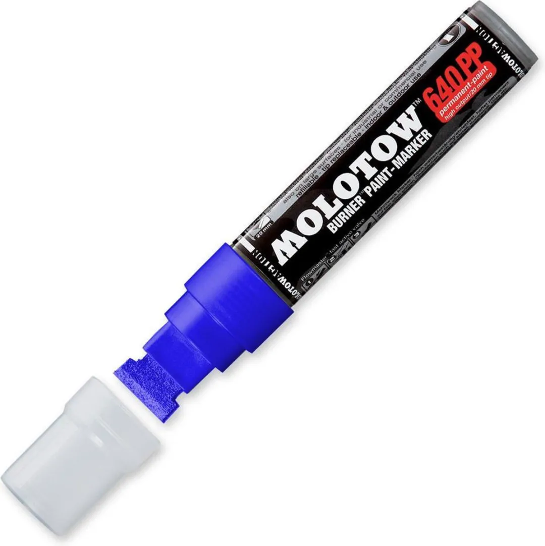 Molotow 640PP Burner Blauwe Verfstift 20mm