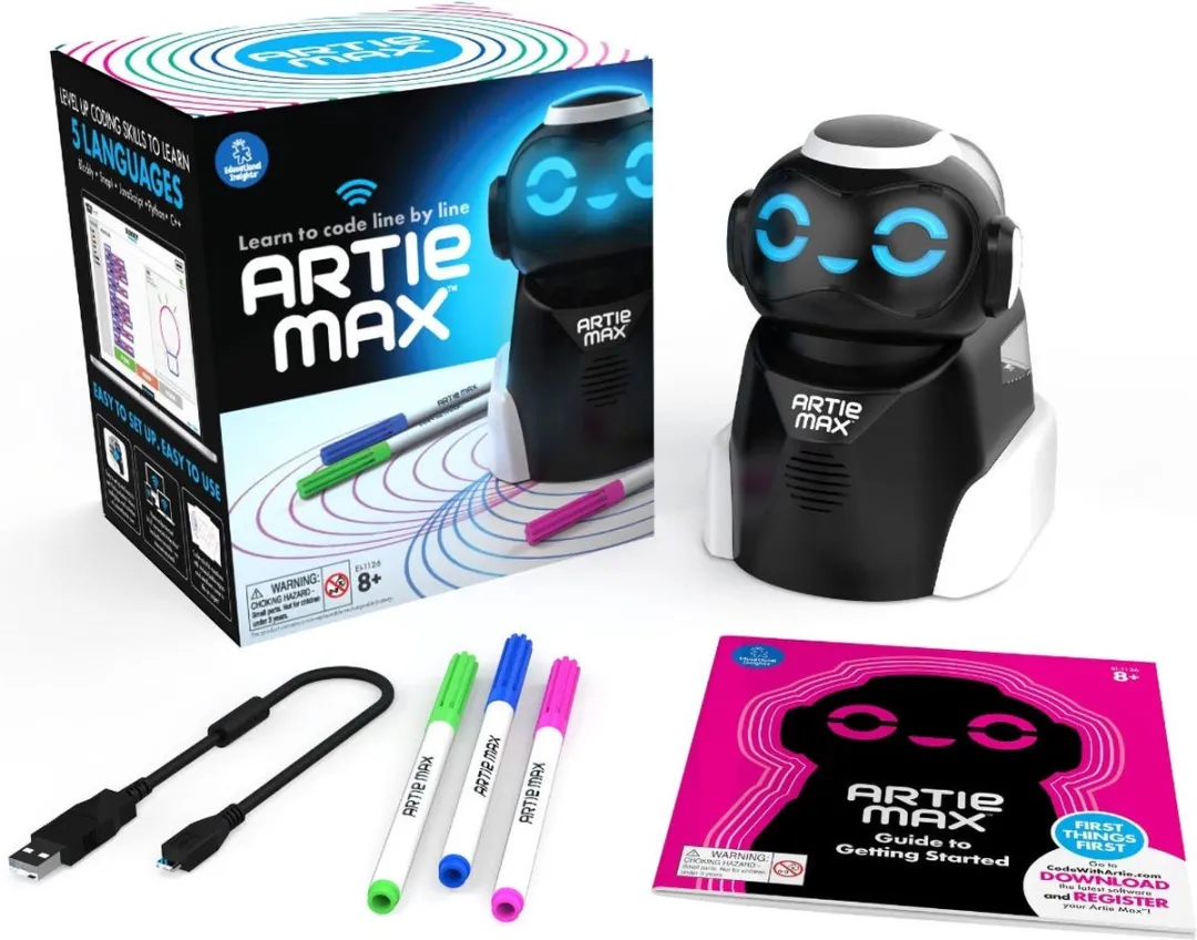 Learning Resources Artie Max Tekenrobot - Zwart - afbeelding 2 van 6
