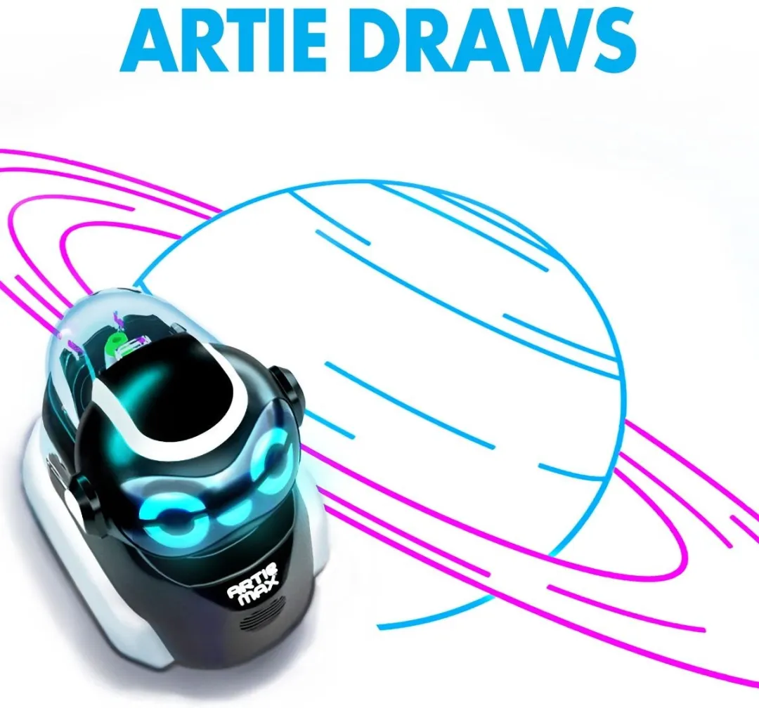 Learning Resources Artie Max Tekenrobot - Zwart - afbeelding 3 van 6