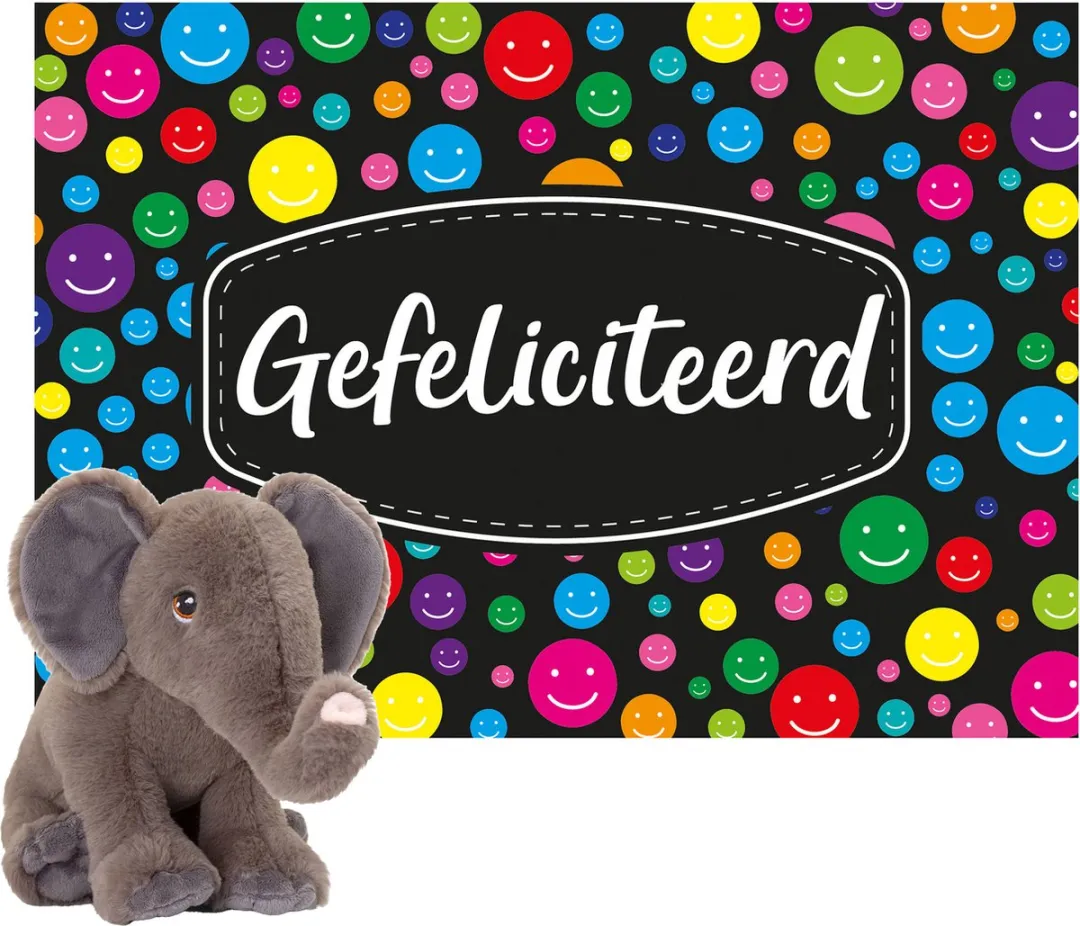 Keel Toys Gefeliciteerd A5 Cadeaubon