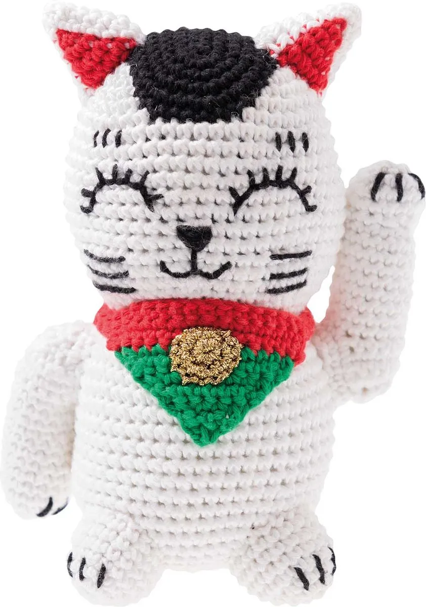 Rico Design Lucky Cat Ricorumi Haakpakket - 10 Stuks