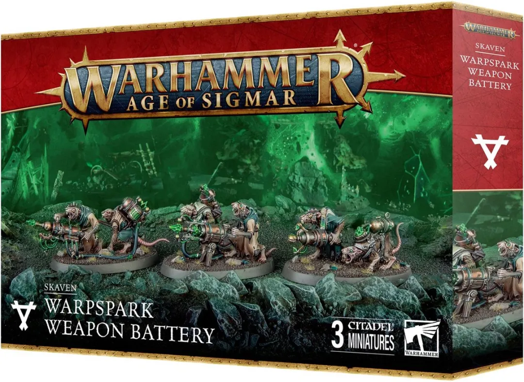 Games Workshop Warhammer Age of Sigmar Skaven Warpspark Weapon Battery 90-45