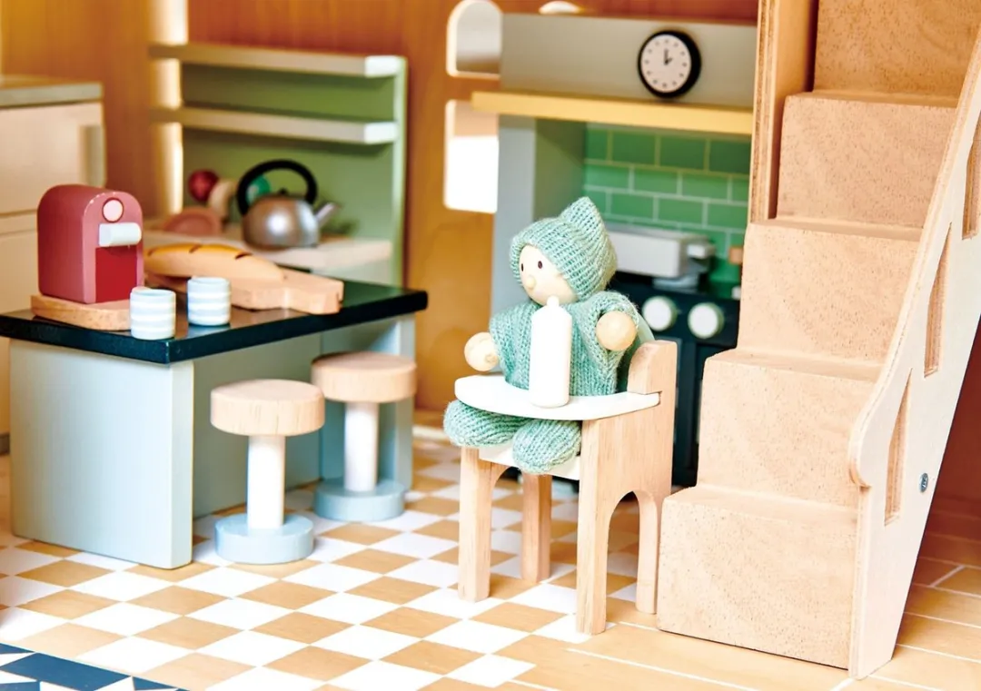 Tender Leaf Toys Meubeltjes Keuken Poppenhuis - Groen