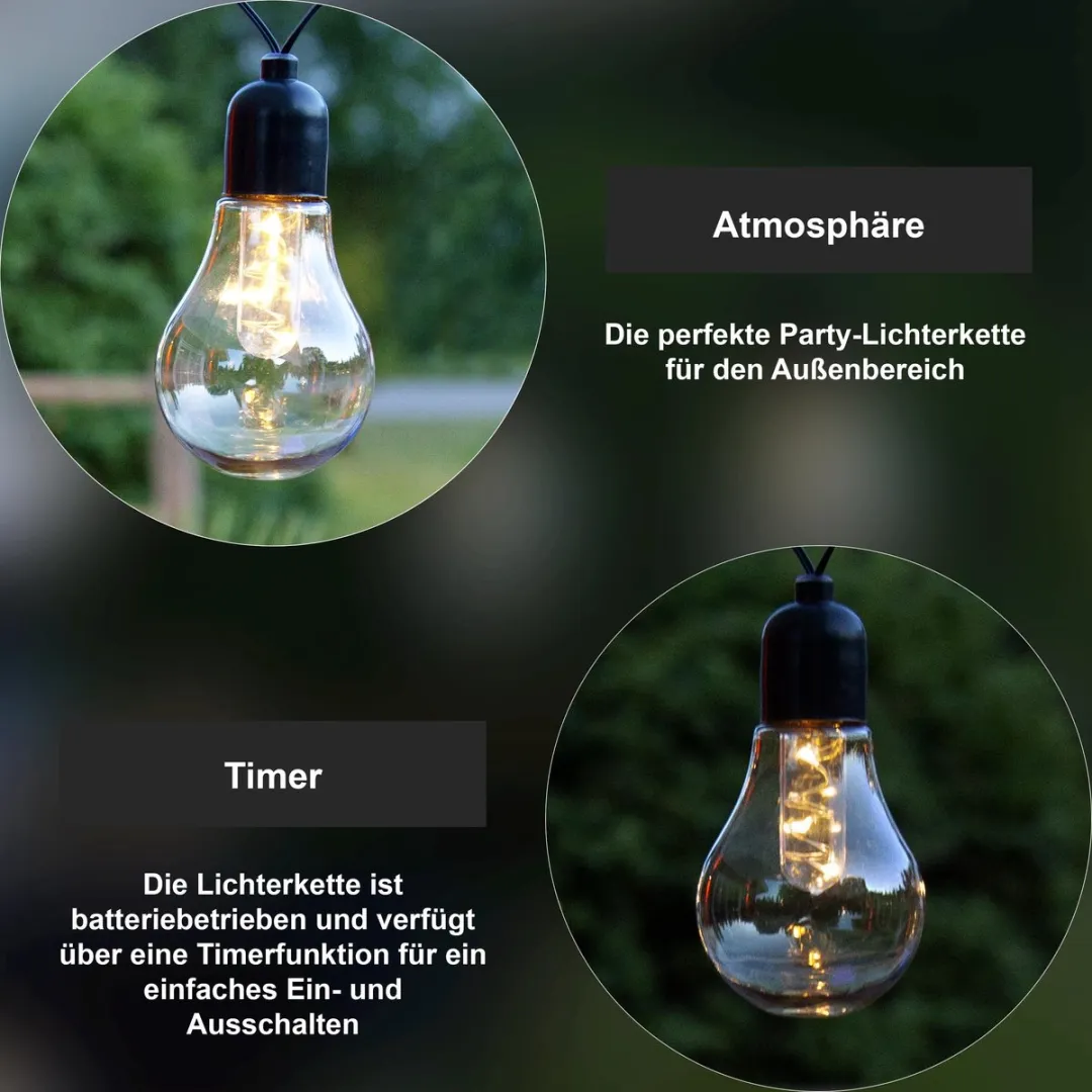 Star Trading LED Kerstverlichting Glow - Zwart